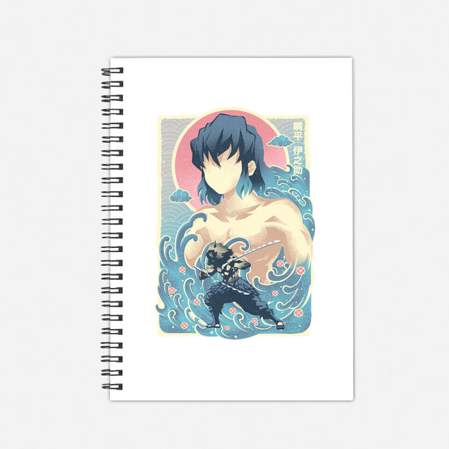 Great Wave Inosuke-None-Dot Grid-Notebook-hypertwenty