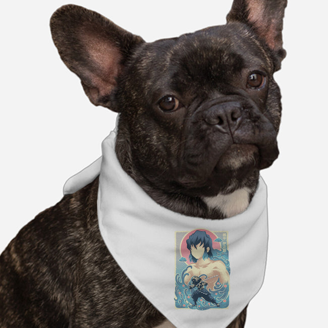 Great Wave Inosuke-Dog-Bandana-Pet Collar-hypertwenty