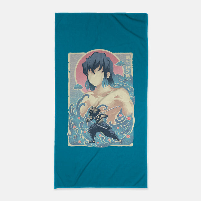 Great Wave Inosuke-None-Beach-Towel-hypertwenty