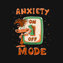 Anxiety Mode-Womens-Off Shoulder-Sweatshirt-yumie