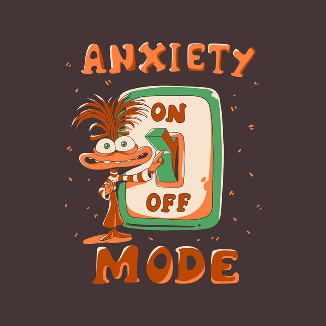 Anxiety Mode-Unisex-Crew Neck-Sweatshirt-yumie