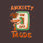 Anxiety Mode-Unisex-Crew Neck-Sweatshirt-yumie