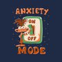 Anxiety Mode-Unisex-Crew Neck-Sweatshirt-yumie