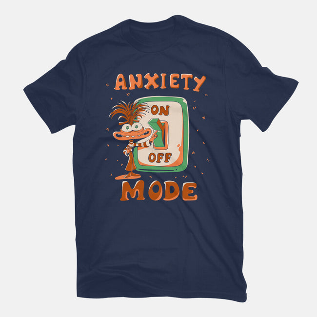 Anxiety Mode-Womens-Fitted-Tee-yumie