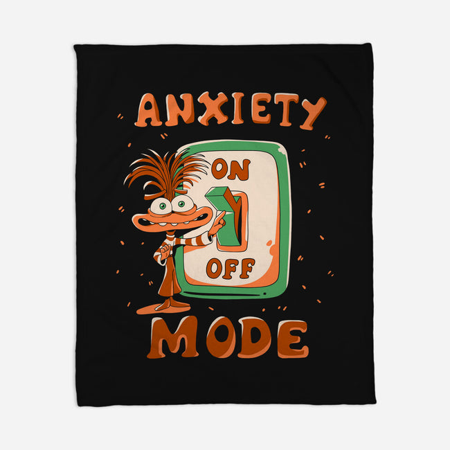 Anxiety Mode-None-Fleece-Blanket-yumie