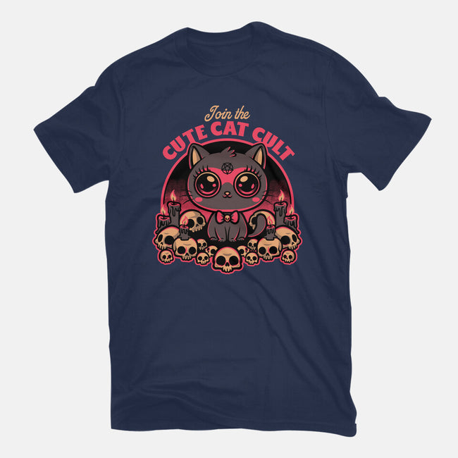 Cute Cat Cult-Womens-Fitted-Tee-Studio Mootant