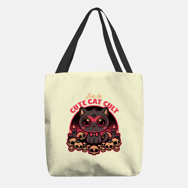 Cute Cat Cult-None-Basic Tote-Bag-Studio Mootant