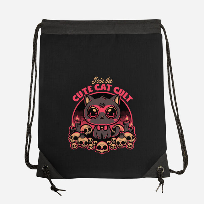 Cute Cat Cult-None-Drawstring-Bag-Studio Mootant