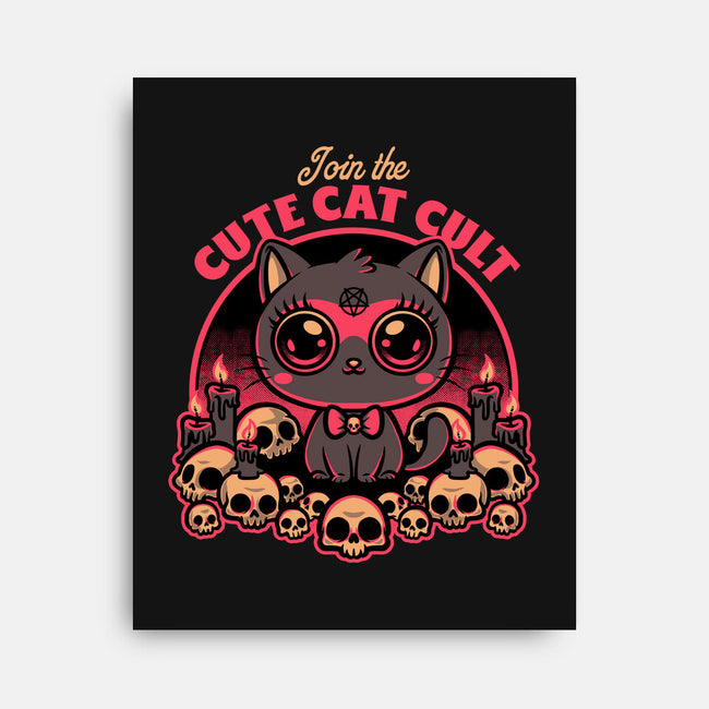 Cute Cat Cult-None-Stretched-Canvas-Studio Mootant