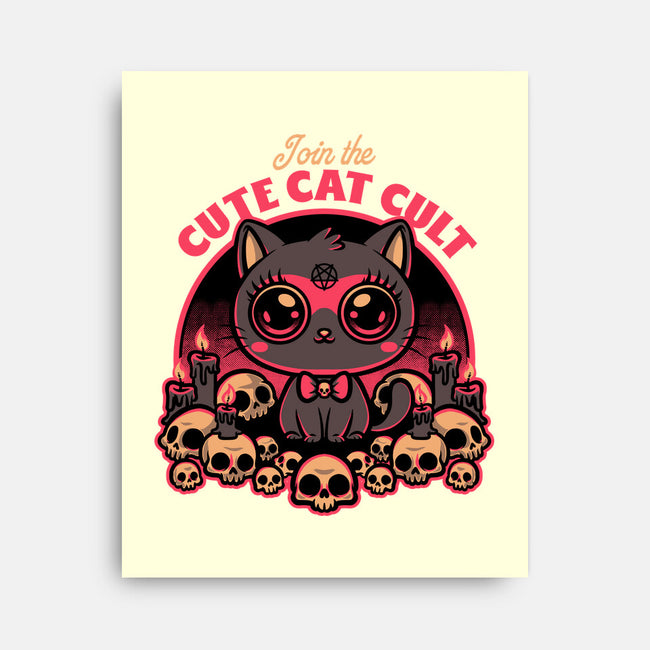 Cute Cat Cult-None-Stretched-Canvas-Studio Mootant