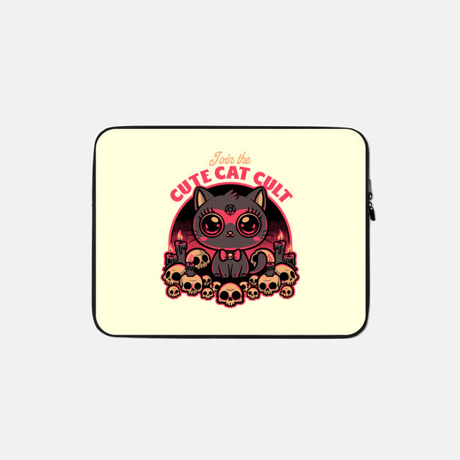 Cute Cat Cult-None-Zippered-Laptop Sleeve-Studio Mootant