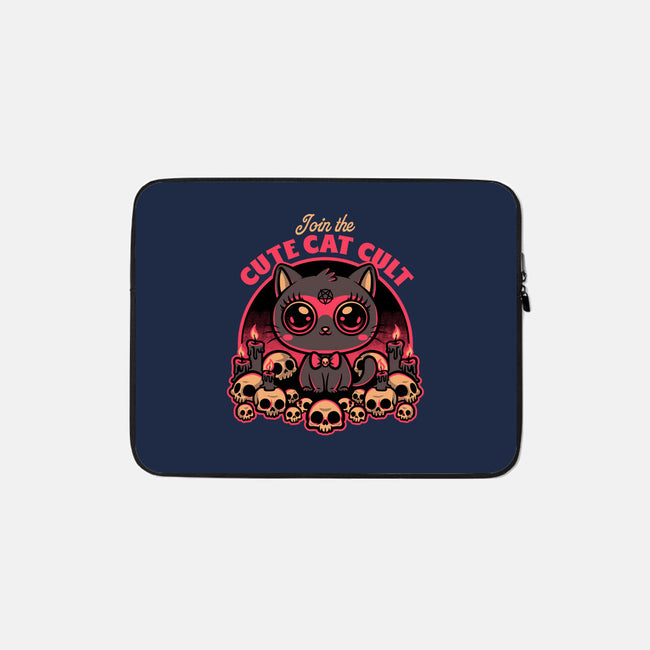 Cute Cat Cult-None-Zippered-Laptop Sleeve-Studio Mootant