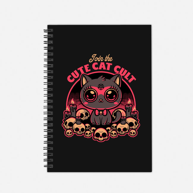 Cute Cat Cult-None-Dot Grid-Notebook-Studio Mootant