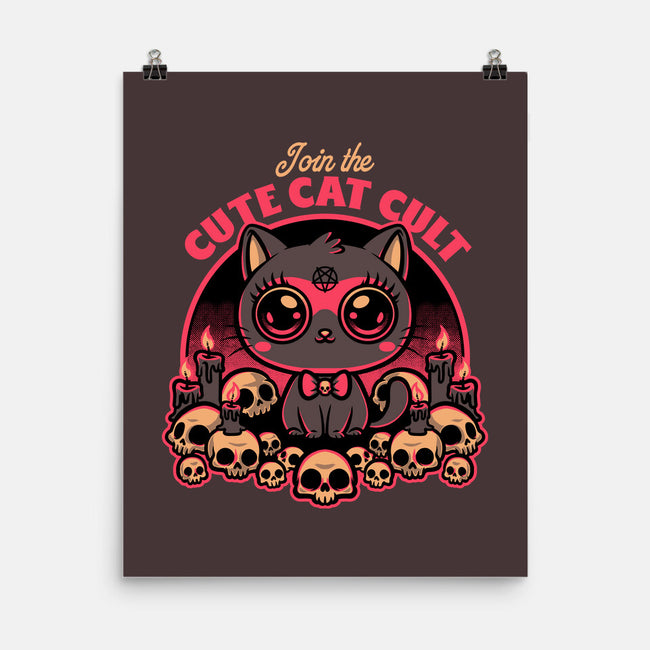 Cute Cat Cult-None-Matte-Poster-Studio Mootant