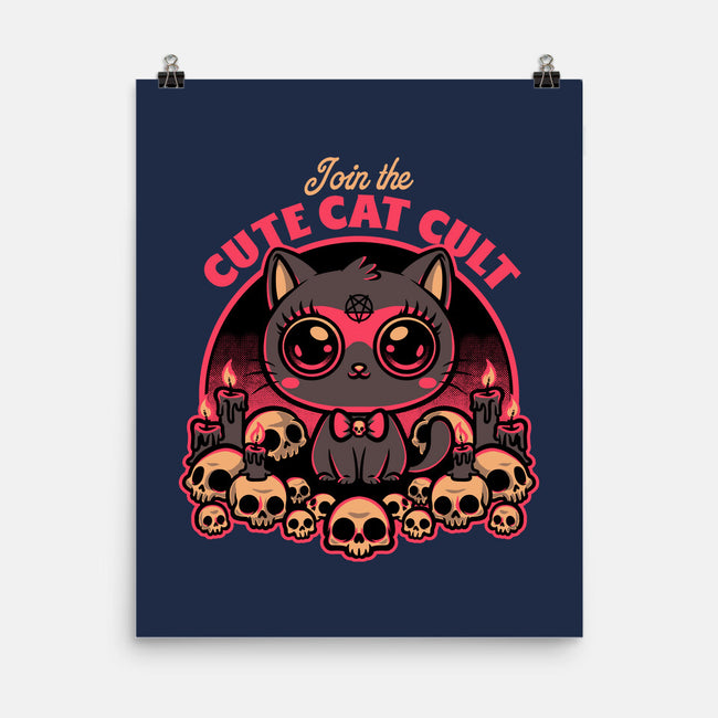 Cute Cat Cult-None-Matte-Poster-Studio Mootant