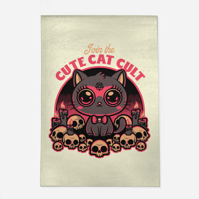 Cute Cat Cult-None-Outdoor-Rug-Studio Mootant