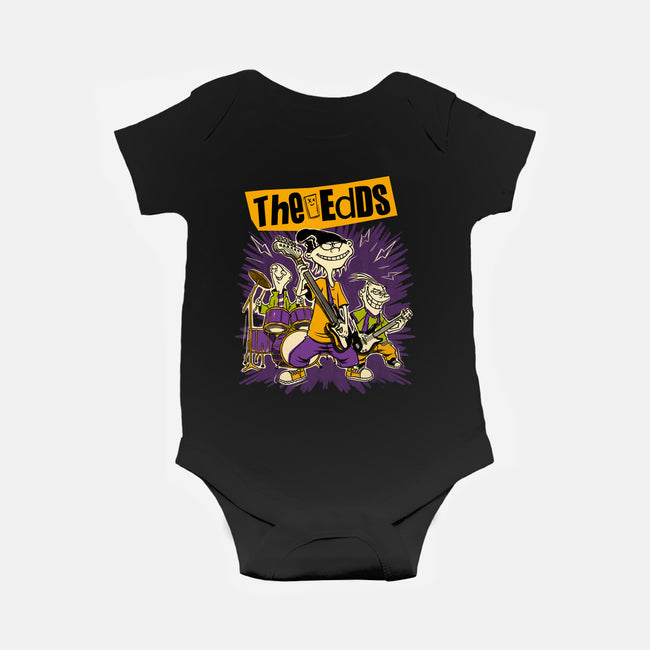 Cartoon Rock Band-Baby-Basic-Onesie-Studio Mootant