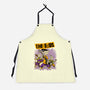 Cartoon Rock Band-Unisex-Kitchen-Apron-Studio Mootant