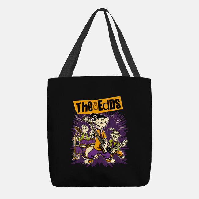 Cartoon Rock Band-None-Basic Tote-Bag-Studio Mootant