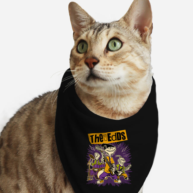 Cartoon Rock Band-Cat-Bandana-Pet Collar-Studio Mootant