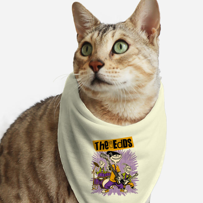 Cartoon Rock Band-Cat-Bandana-Pet Collar-Studio Mootant