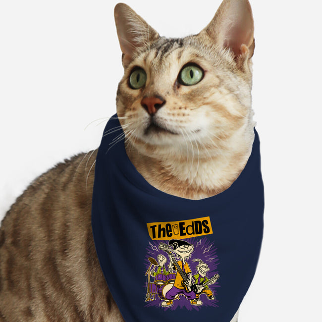 Cartoon Rock Band-Cat-Bandana-Pet Collar-Studio Mootant