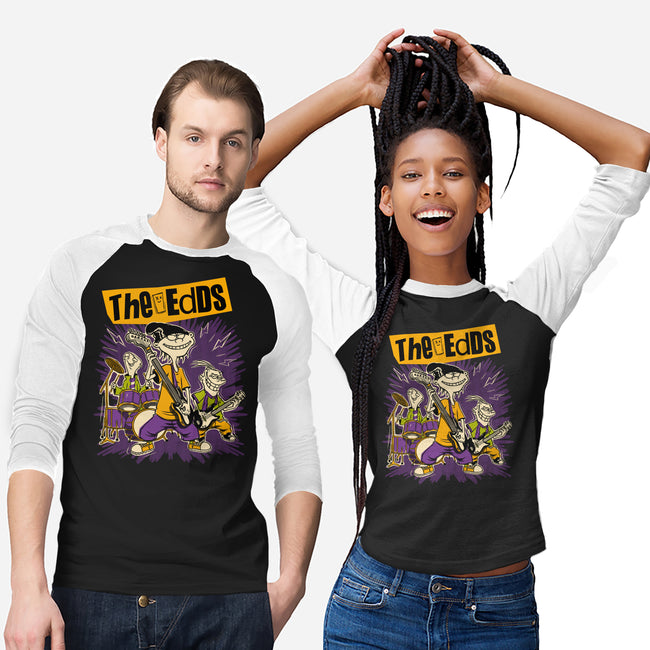 Cartoon Rock Band-Unisex-Baseball-Tee-Studio Mootant