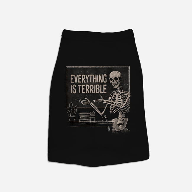 Everything Is Terrible-Dog-Basic-Pet Tank-eduely