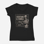 Everything Is Terrible-Womens-V-Neck-Tee-eduely