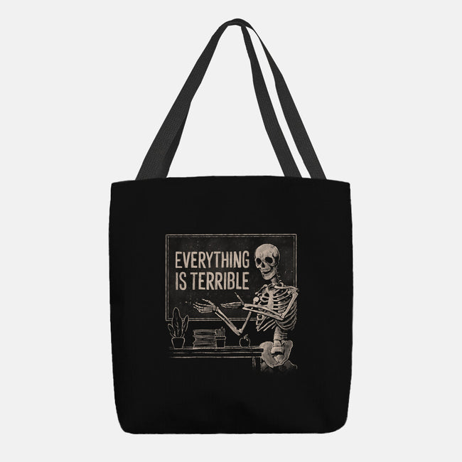 Everything Is Terrible-None-Basic Tote-Bag-eduely