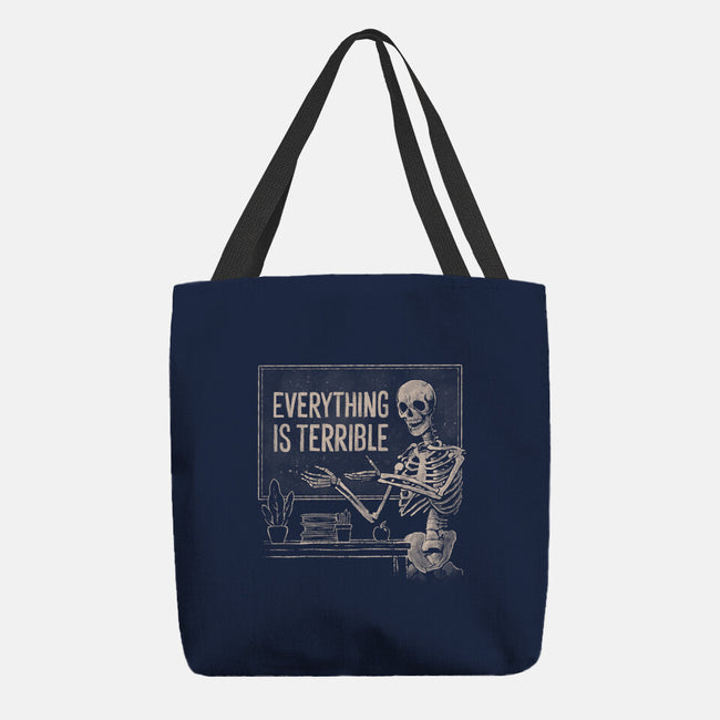 Everything Is Terrible-None-Basic Tote-Bag-eduely