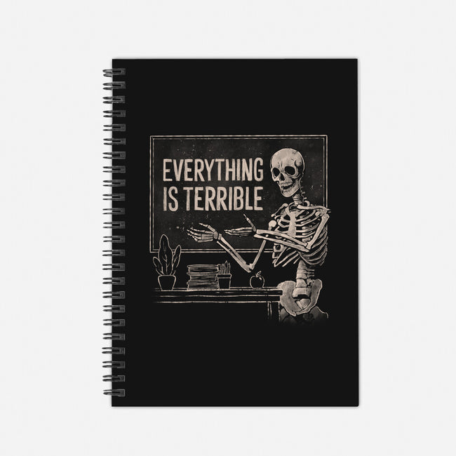 Everything Is Terrible-None-Dot Grid-Notebook-eduely