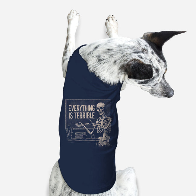 Everything Is Terrible-Dog-Basic-Pet Tank-eduely