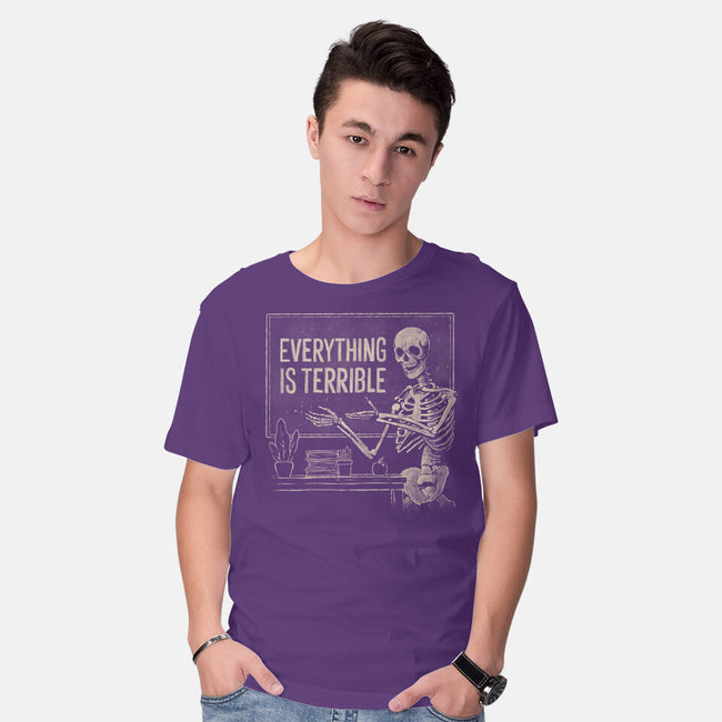 Everything Is Terrible-Mens-Basic-Tee-eduely