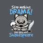 Shakespeare Cat Drama-Samsung-Snap-Phone Case-NemiMakeit