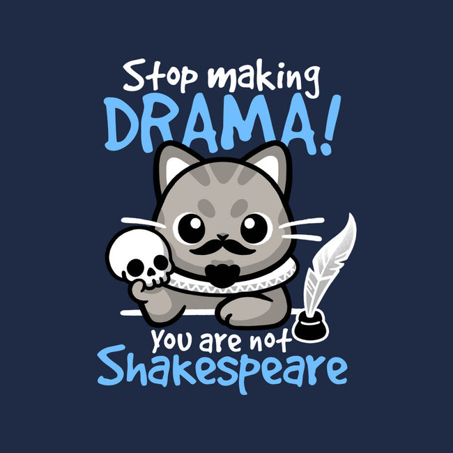 Shakespeare Cat Drama-None-Matte-Poster-NemiMakeit