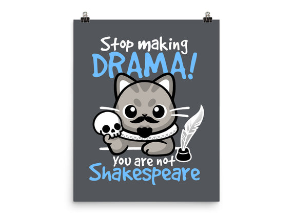 Shakespeare Cat Drama