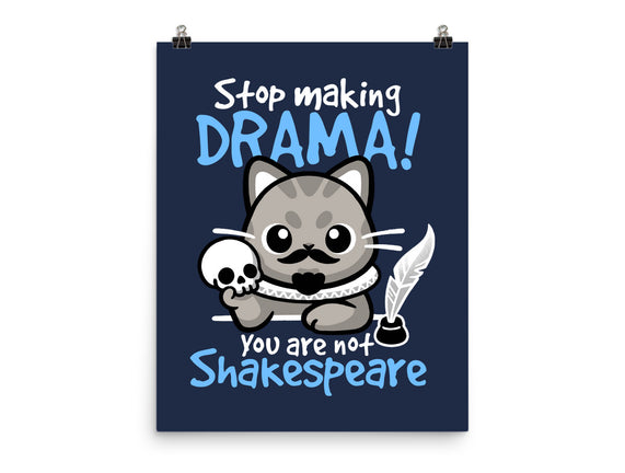 Shakespeare Cat Drama