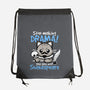 Shakespeare Cat Drama-None-Drawstring-Bag-NemiMakeit