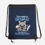 Shakespeare Cat Drama-None-Drawstring-Bag-NemiMakeit