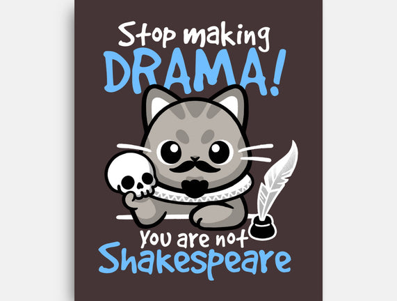 Shakespeare Cat Drama