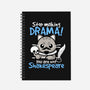 Shakespeare Cat Drama-None-Dot Grid-Notebook-NemiMakeit