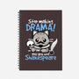 Shakespeare Cat Drama-None-Dot Grid-Notebook-NemiMakeit