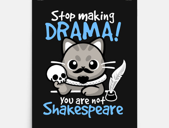 Shakespeare Cat Drama