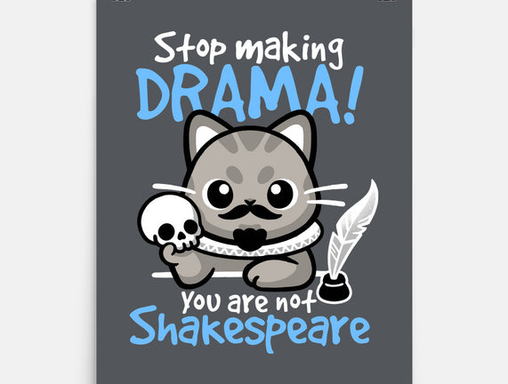 Shakespeare Cat Drama