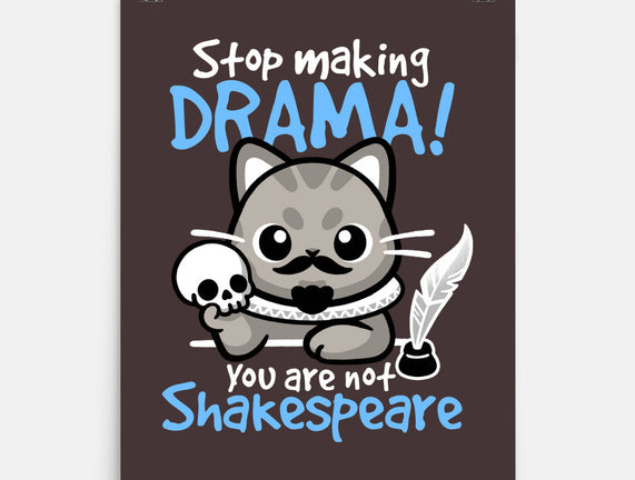 Shakespeare Cat Drama