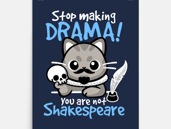 Shakespeare Cat Drama