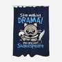 Shakespeare Cat Drama-None-Polyester-Shower Curtain-NemiMakeit