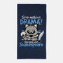 Shakespeare Cat Drama-None-Beach-Towel-NemiMakeit