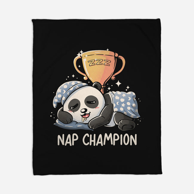 Nap Champion-None-Fleece-Blanket-koalastudio